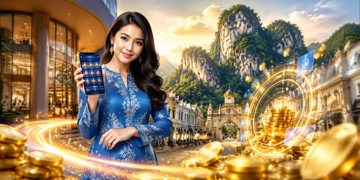 Pengguna wanita di Ipoh menggunakan aplikasi flix2day dengan selesa dari telefon