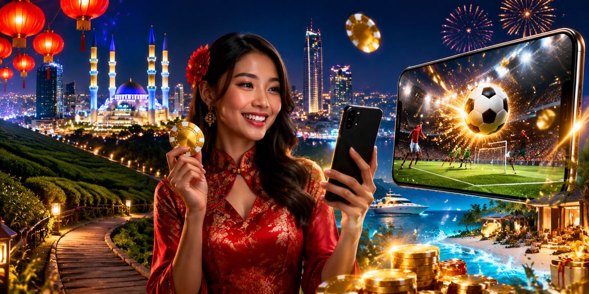 Pengguna bermain kasino mudah alih di Selangor menggunakan flix2day